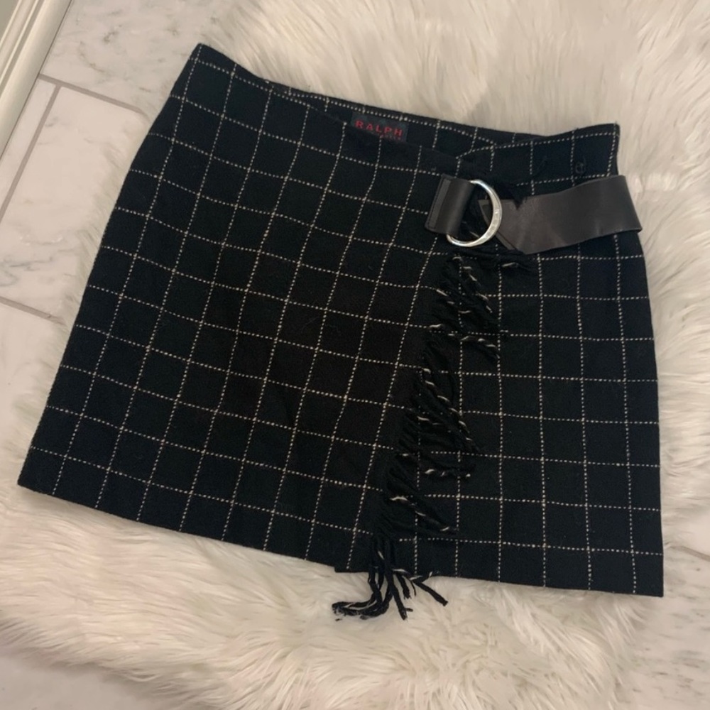 100% Wool vintage Ralph Lauren mini skirt